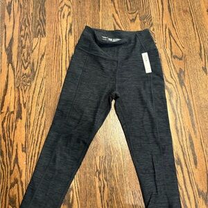 Victoria's Secret Charcoal Capri Leggings- size Small